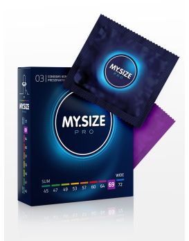 Презервативы MY.SIZE №3 размер 69 - 3 шт.
