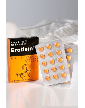 Средство для повышения сексуальной энергии Erotisin - 30 драже (430 мг.)