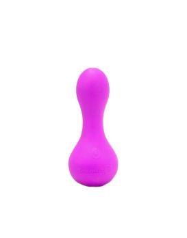 Фиолетовый мини-вибратор Affordable Rechargeable Moove