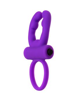 Фиолетовое эрекционное виброкольцо ARES