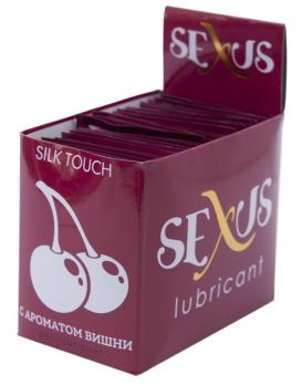 Набор из 50 пробников увлажняющей гель-смазки с ароматом вишни Silk Touch Cherry по 6 мл. каждый