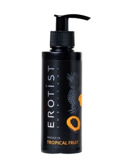 Массажное масло Erotist TROPICAL FRUIT с ароматом тропических фруктов - 150 мл.