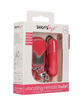 Вибропуля  Remote Vibrating Bullet розового цвета