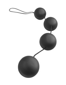 Анальная цепочка из 4 шариков из силикона