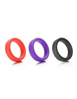 Фиолетовое силиконовое эрекционное кольцо