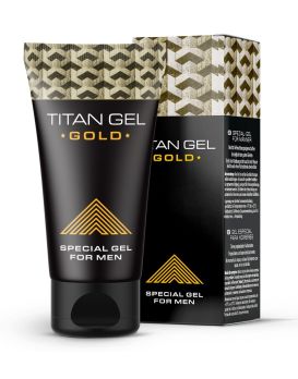 Гель для увеличения члена Titan Gel Gold Tantra - 50 мл.
