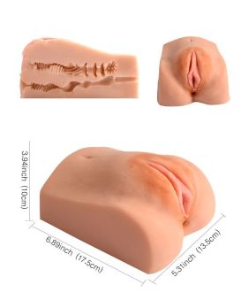Телесная вагина с двумя рабочими отверстиями
