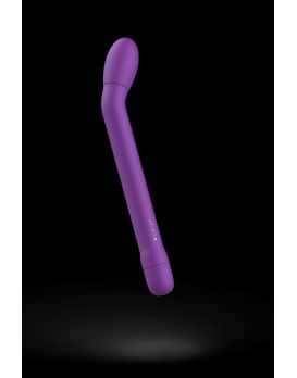 Фиолетовый G-стимулятор с вибрацией Bgee Classic - 18 см.