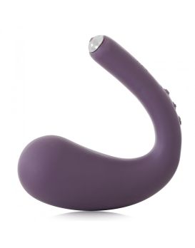 Фиолетовый вибратор Dua G-spot   Clitoral Wearable Vibrator - 17,8 см.
