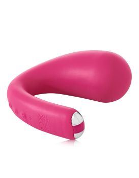 Ярко-розовый вибратор Dua G-spot   Clitoral Wearable Vibrator - 17,8 см.