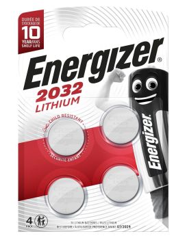 Батарейки Energizer Lithium CR2032 3V - 4 шт.