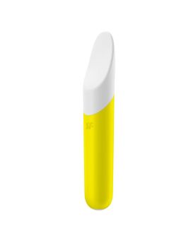 Желтый мини-вибратор Ultra Power Bullet 7