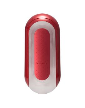 Красный мастурбатор Flip Zero Red   Warmer с подогревом