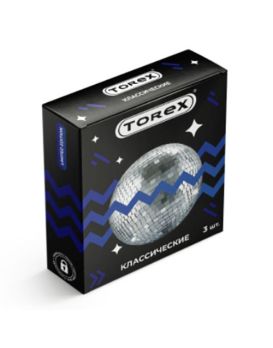 Гладкие презервативы Torex Party  Классические  - 3 шт.