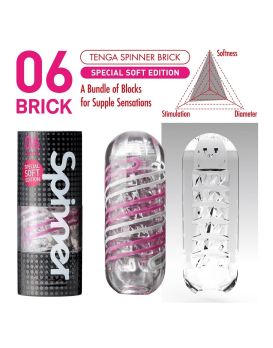 Мастурбатор SPINNER Brick Special Soft Edition