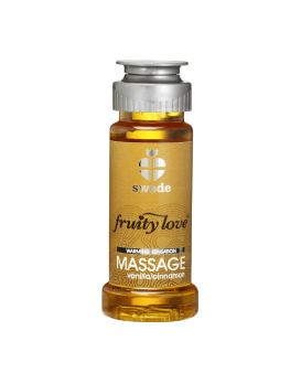 Лосьон для массажа Swede Fruity Love Massage Vanilla/Cinnamon с ароматом ванили и корицы - 50 мл.