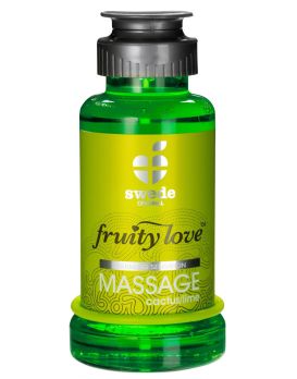 Лосьон для массажа Swede Fruity Love Massage Cactus/Lime с ароматом кактуса и лайма - 100 мл.