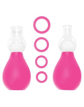 Розовый набор для стимуляции груди