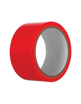 Красная лента для бондажа Red Bondage Tape - 20 м.