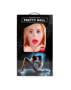Надувная секс-кукла с вибрацией Синди