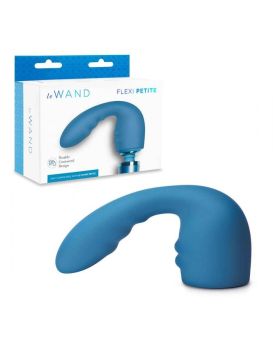 Синяя насадка Flexi для вибратора Le Wand Petite