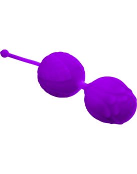 Фиолетовые вагинальные шарики Horny Orbs