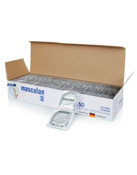 Ультратонкие презервативы Masculan Ultra 2 Fine с обильной смазкой - 150 шт.