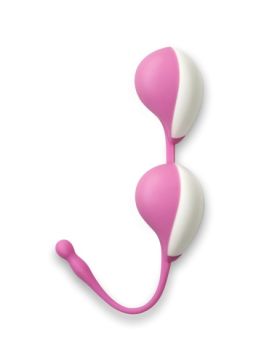 Розовые вагинальные шарики К-Balls smooth