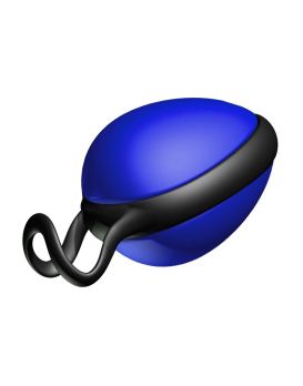 Синий вагинальный шарик со смещенным центром тяжести Joyballs Secret