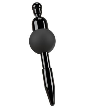 Черный уретральный вибростимулятор Vibrating Penis Plug