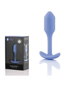 Сиреневая анальная пробка для ношения Snug Plug 1 - 9,6 см.