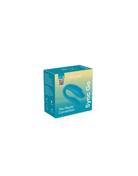 Бирюзовый вибромассажер для пар We-Vibe Sync Go