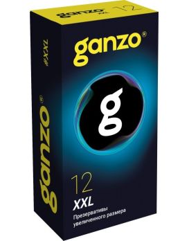 Презервативы увеличенного размера Ganzo XXL - 12 шт.