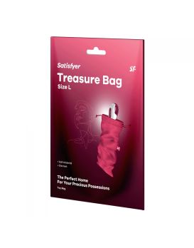 Розовый мешочек для хранения игрушек Treasure Bag L