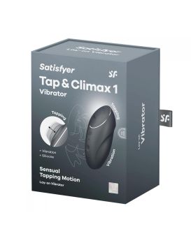 Серый вибростимулятор Tap   Climax 1