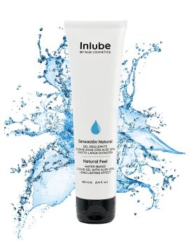 Интимный лубрикант с алоэ вера Inlube Natural Feel - 100 мл.