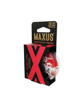 Ультратонкие презервативы MAXUS AIR Ultra Thin - 3 шт.