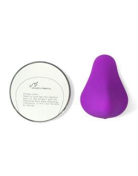 Фиолетовый треугольный вибромассажер Triangle Muscle Massager