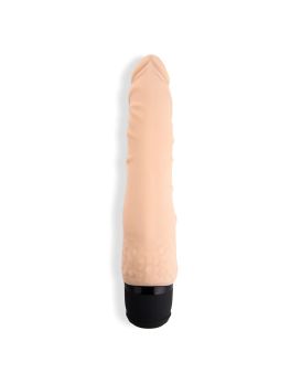 Телесный вибромассажер 7’’ Realistic Vibrator - 20 см.