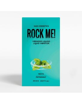 Жидкий вибратор Nuei Rock Me! с ароматом мяты - 20 мл.