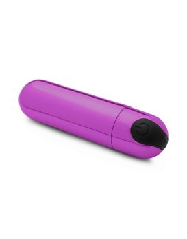 Лиловая вибропуля 10X Rechargeable Vibrating Metallic Bullet