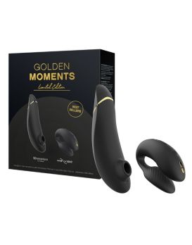 Набор для пар Golden Moments: Womanizer Premium 2 и We-Vibe Chorus