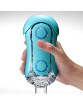 Голубой мастурбатор Tenga Flip ORB Ocean
