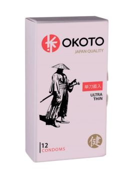 Тонкие презервативы OKOTO Ultra Thin - 12 шт.