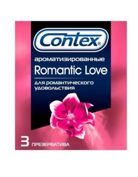 Презервативы ароматизированные CONTEX №3 Romantic, 3 шт.
