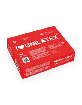 Презервативы Unilatex Strawberry с клубничным ароматом - 1 блок (144 шт.)
