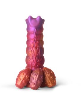 Фантазийный фаллоимитатор Nymphoid Ovipositor Silicone Dildo - 16,5 см.