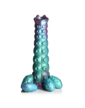 Фантазийный фаллоимитатор Galactic Breeder Ovipositor Silicone Dildo - 22 см.