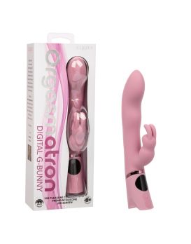 Розовый вибратор-кролик Orgasmatron Digital G-Bunny - 22,2 см.