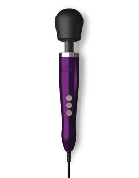 Фиолетовый жезловый проводной вибратор Doxy Die Cast - 37 см.